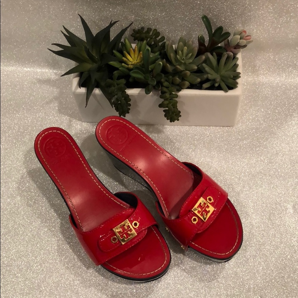 Open toe wedges